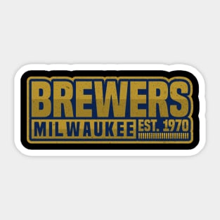 Milwaukee Brewers 02 Sticker